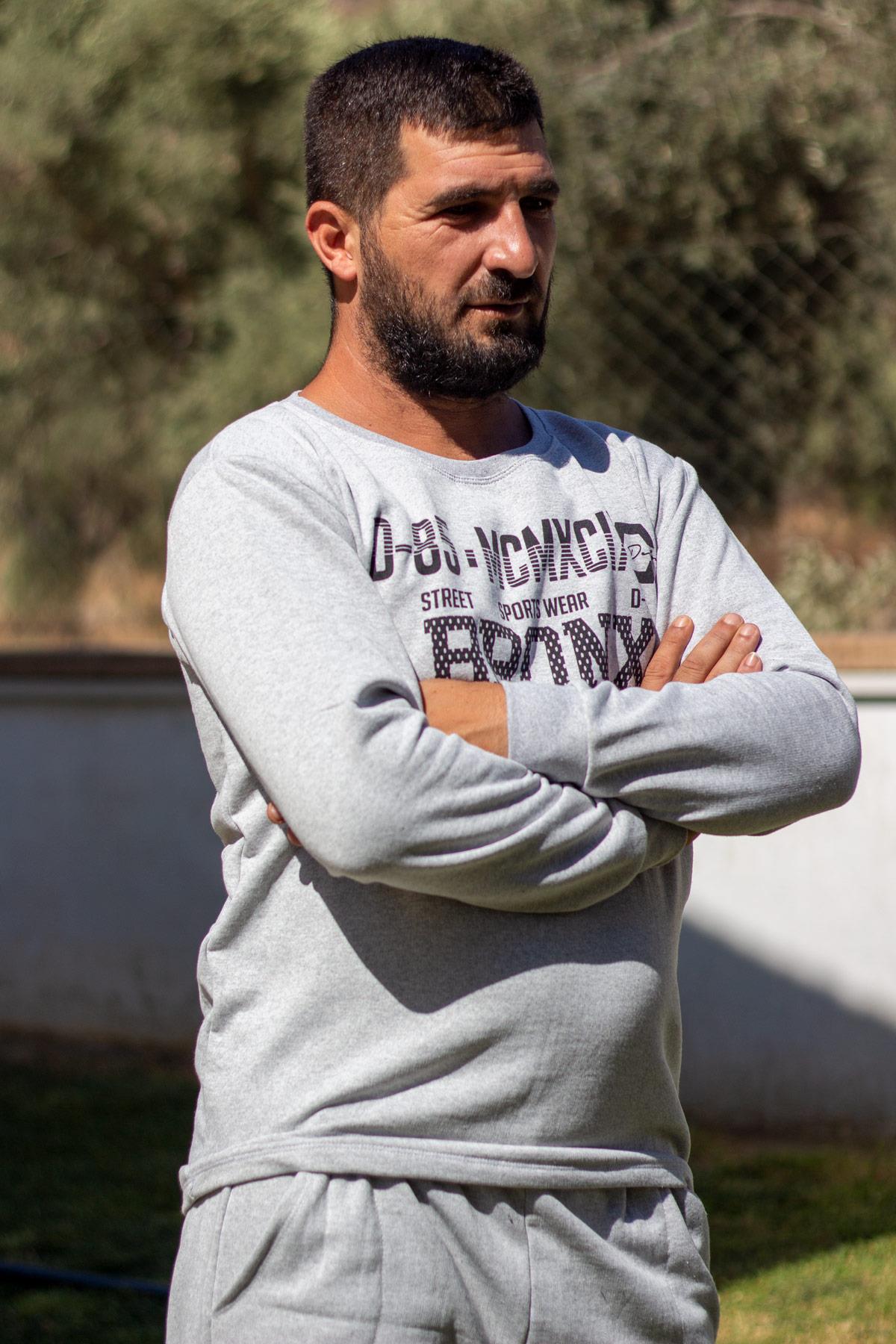 Erkek Gri Bronx Yazılı İçi Yumuşak Lastikli Eşofman Takımı 21EESTBRNX