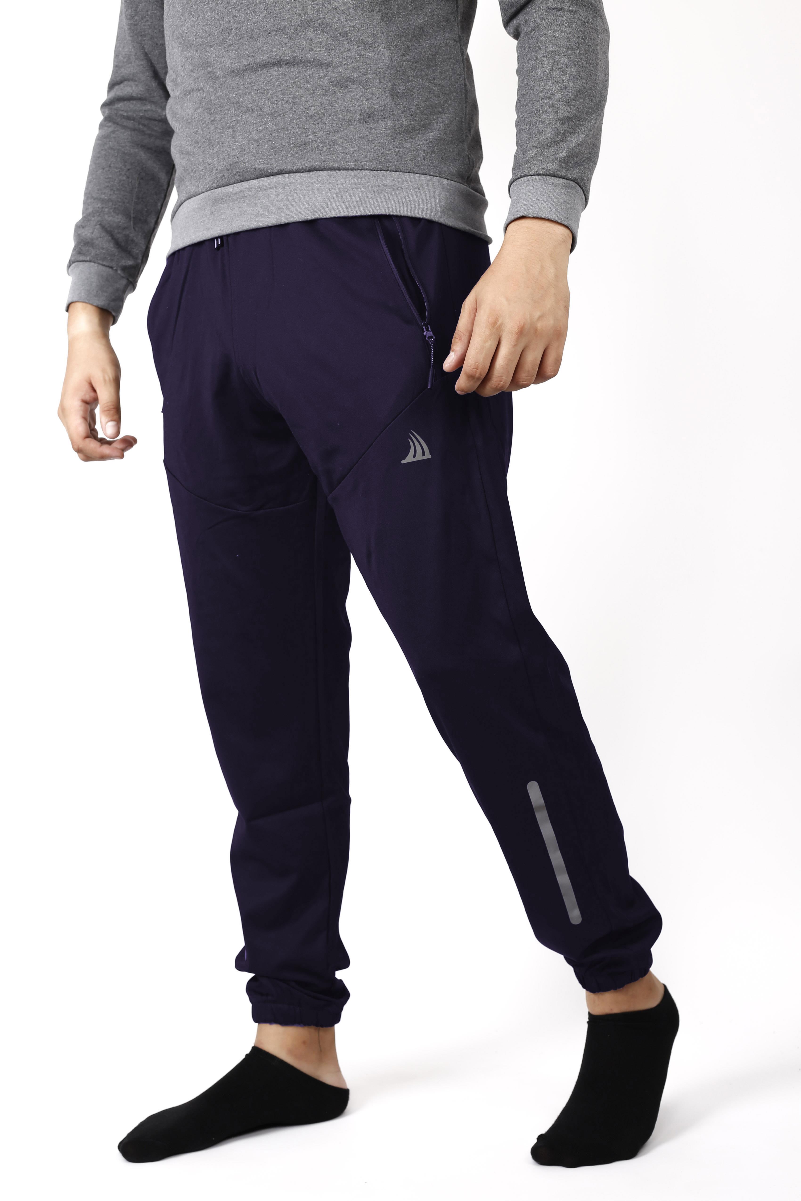 Erkek Lacivert Dalgıç Scuba Kumaş Paça Lastikli Esnek Eşofman Altı 22EESA0117