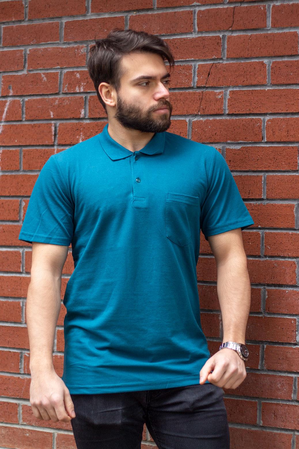 İndigo Basic Düz Polo Yaka Kısa Kollu Pamuklu Erkek Tişört 22EPLYOPOL